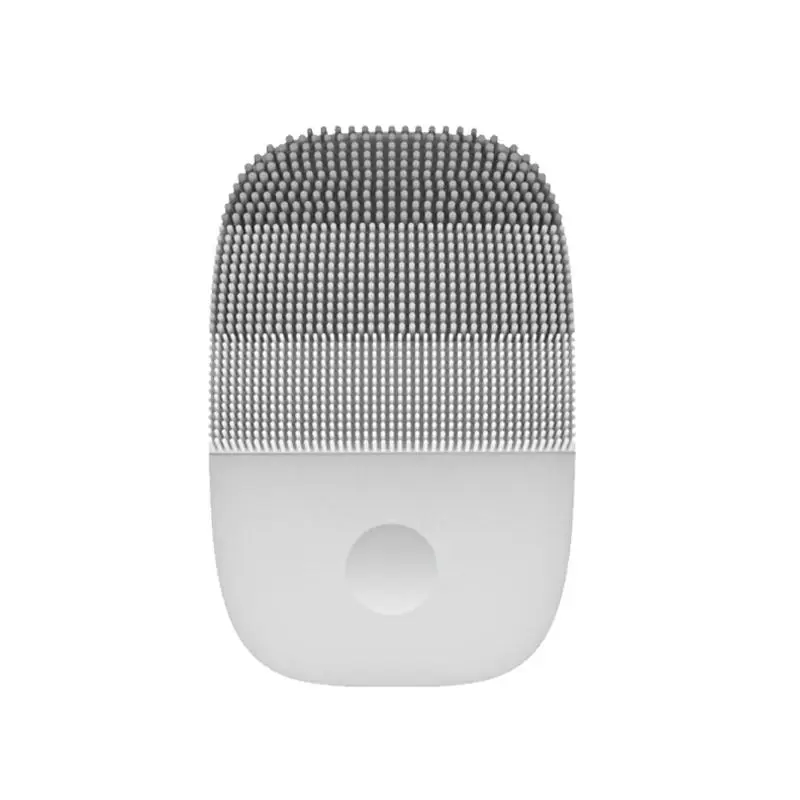 Gray Color InFace электрическая глубокая Чистящая Щетка массажная Соник для мытья лица IPX7 водостойкое Силиконовое очищающее средство для лица для влюбленных - Цвет: Gray Color