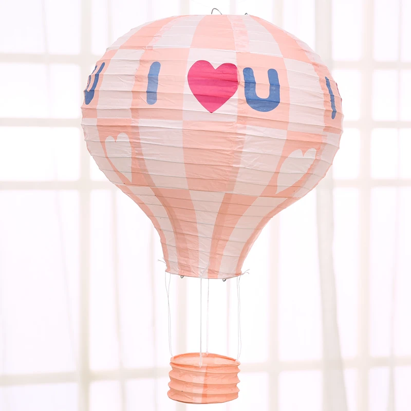 Pink love 1 шт 12'30 см/1" 40 см украшение в виде бумажного фонаря День рождения Свадьба Вечеринка воздушный шар подвеска 26 цветов - Цвет: Pink love