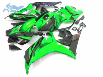 

Custom new Injection fairing kit fit for Honda CBR1000RR 2006 2007 CBR 1000RR 06 07 ABS plastic fairing kits green black XY24