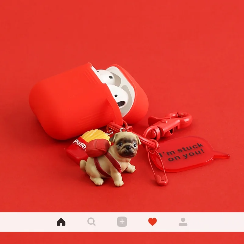 dog Xiaomi airdots pro 2 Air2 наушники TWS EJ02JY новейший TWS bluetooth 5,0 крошечная гарнитура+ зарядный чехол для занятий спортом - Цвет: dog