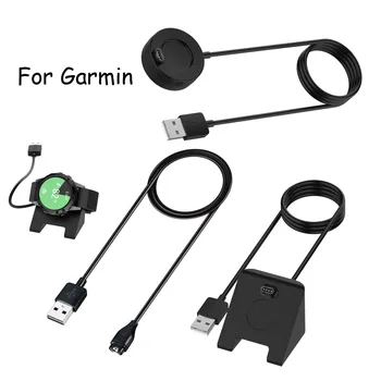 

Portable Charging Pad Stand Cable for Garmin Fenix 5 5S 5X 6 6X Plus Vivoactive 3 4 Vivomove 3S Forerunner 945 935 Charger Cord