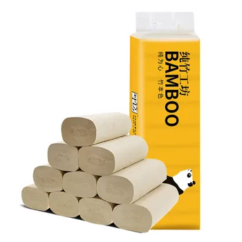 

18 Rolls Toilet Tissue Paper High Quality 3 Ply Toilet Paper Bulk Rolls Bath Tissue Household Bathroom Soft Papel Fast Shipping