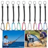 New Carabiner Keychain Elastic-Rope Security-Gear-Tool Tether-Spring Fishing-Lanyards Retractable 9gLVrxM9Q