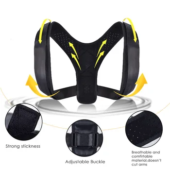 

Adjustable Rug Aligner Holding Aligner Back Shoulder Length with Holding Correction Prevention Stretch Back Protector