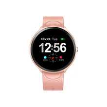 Стиль Смарт часы с сенсорным экраном умный Браслет мониторинг сердечного ритма шагомер цветной экран модные часы Bluetooth наручные