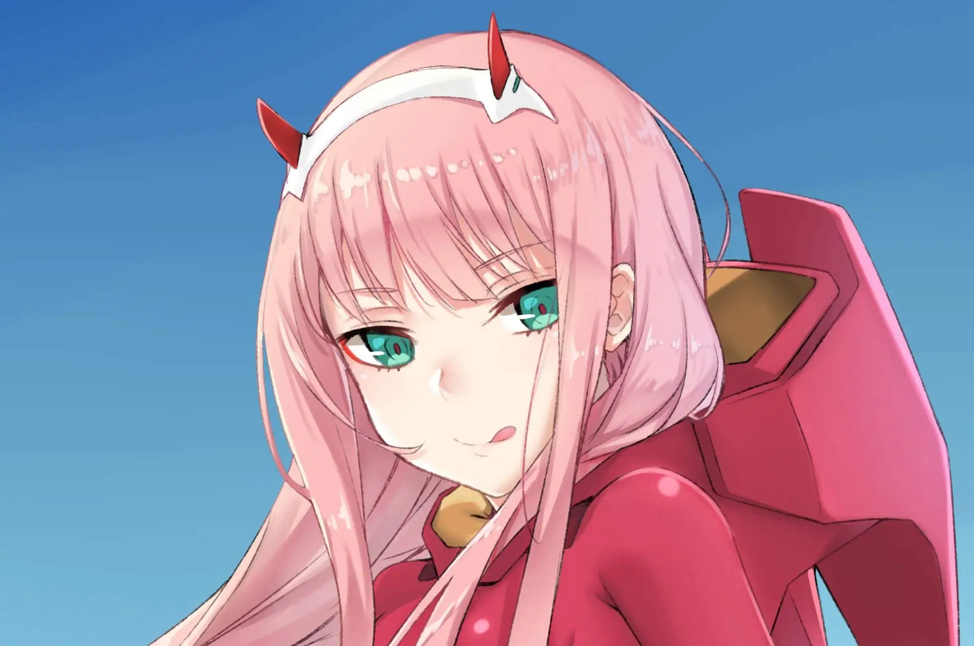 Zero two the anime girl  Poster for Sale by Yashdusane