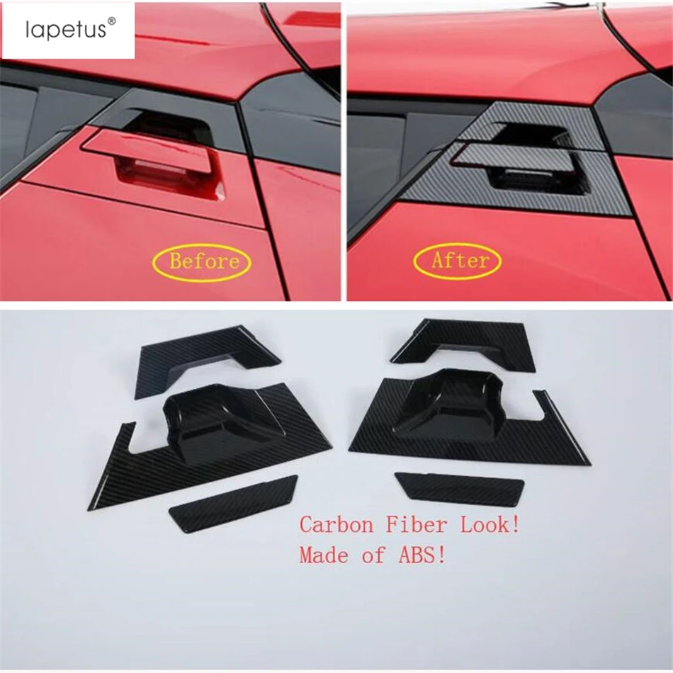 Lapetus аксессуары для Toyota C-HR CHR- наружная дверная ручка Чаша формовочная крышка комплект отделка/2 цвета