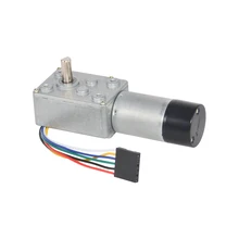 DC Worm Gear Motor 12V With Micro Electric Motor with Gearbox High Torque Electric Turbo Gear Motor 3/9/15/24/45/83/120/200RPM