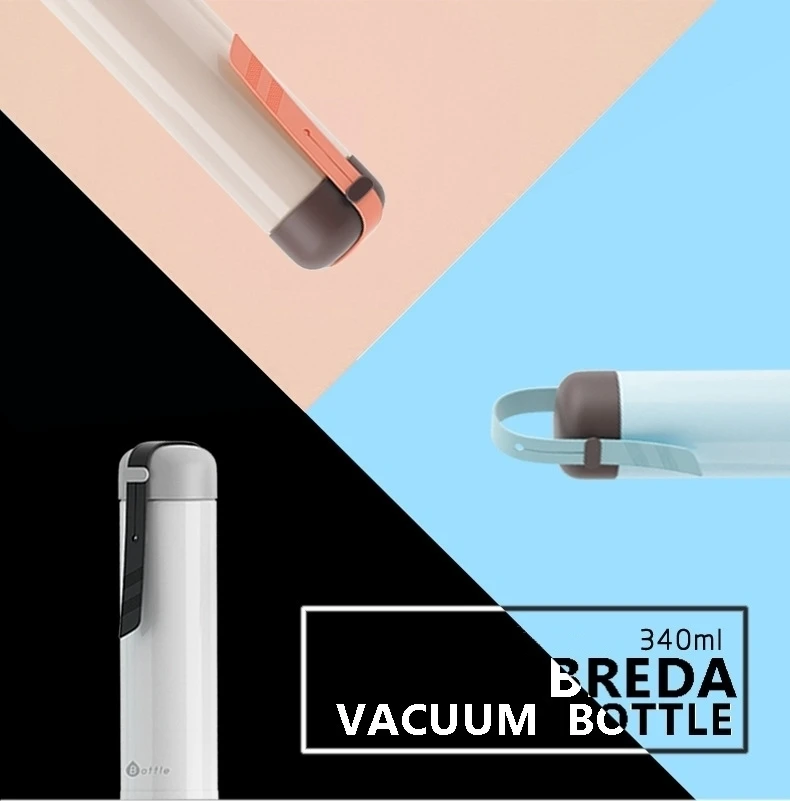 Soffe Брэд краткое нержавеющая сталь вакуум термосы 340 мл с складной веревки изоляцией термос стакан вакуумная Термокружка