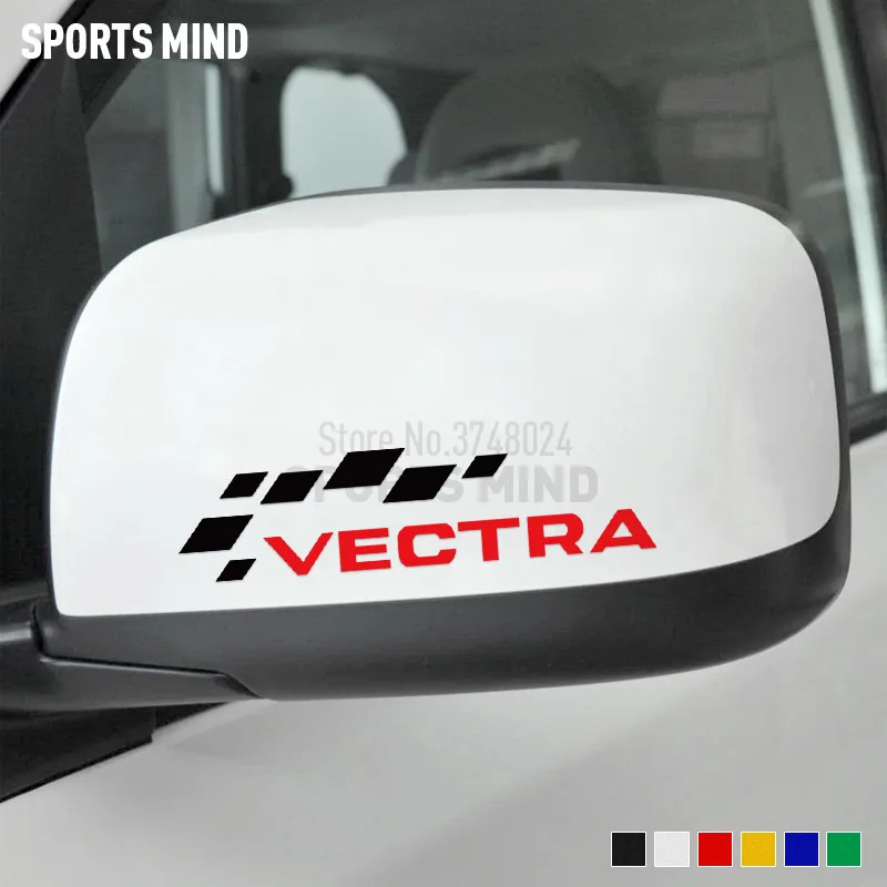3 Paia Vinile Car-Styling Per Opel Vectra Vauxhall Vectra Accessori Gtc Opc Specchietto Retrovisore Adesivo Per Auto Decalcomania