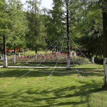 

Halloween Outdoor Decoration Angle Spider Web Toy Theme Party Atmosphere Construction Props