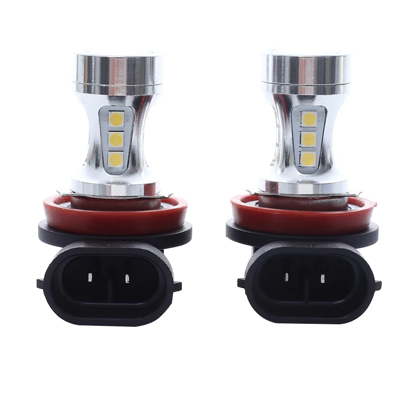 2 шт. H11-18SMD330 H11 Светодиодный противотуманный светильник лампа DC12-24V 5 Вт 600лм сигнал поворота супер яркий головной светильник высокого качества сигнальная лампа