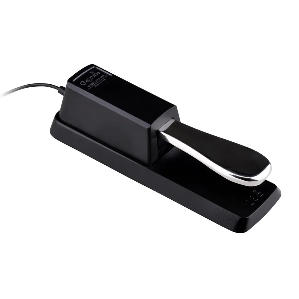 

Cherub WTB-005 Electronic Organ Metal Sustain Pedal For Electronic Keyboard Great Musical Keyboard Instruments Black Piano Parts