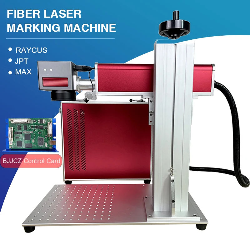 Волоконно-лазерный гравировальный станок лазерный гравер для металла Raycus JPT 20 Вт