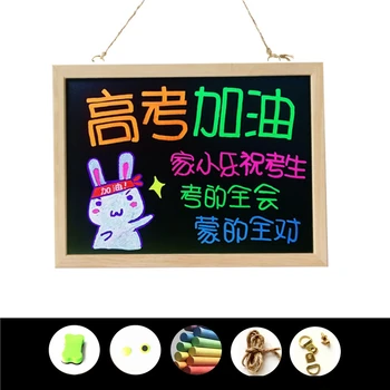 

Pizarra magnetica Small Magnetic Dry Erase Black Board Magnetic Blackboard for Kids Drawing Teacher Instruction Memo Board