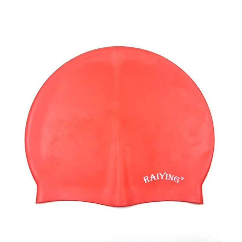 Dragonpad новые эластичные водонепроницаемые шапочки для купания силиконовые шляпы для взрослых женщин и мужчин для бассейна одноцветные шапочки для плавания аксессуары для водных видов спорта