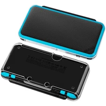 Spiel Zubehör Schutzhülle Harter Fall Transparent Kristall Protector Klar Abdeckung Anti-Scratch für Nintend NEUE 2DS LL/ XL