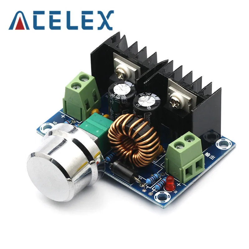 XH M401 DC DC Step Down Buck Converter Power Supply Module XL4016E1 PWM Adjustable 4 40V To 1.25 36V Voltage Regulator 8A 200W|Instrument Parts & Accessories| - AliExpress