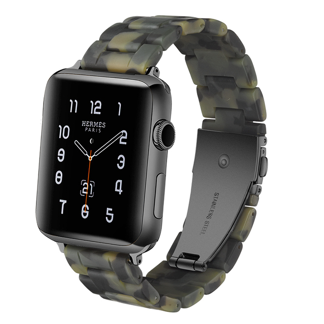 Strap For Apple watch band 44mm 40mm 42mm 38mm 45mm 41mm stainless steel buckle Watchband bracelet iwatch serie se 6 4 3 7