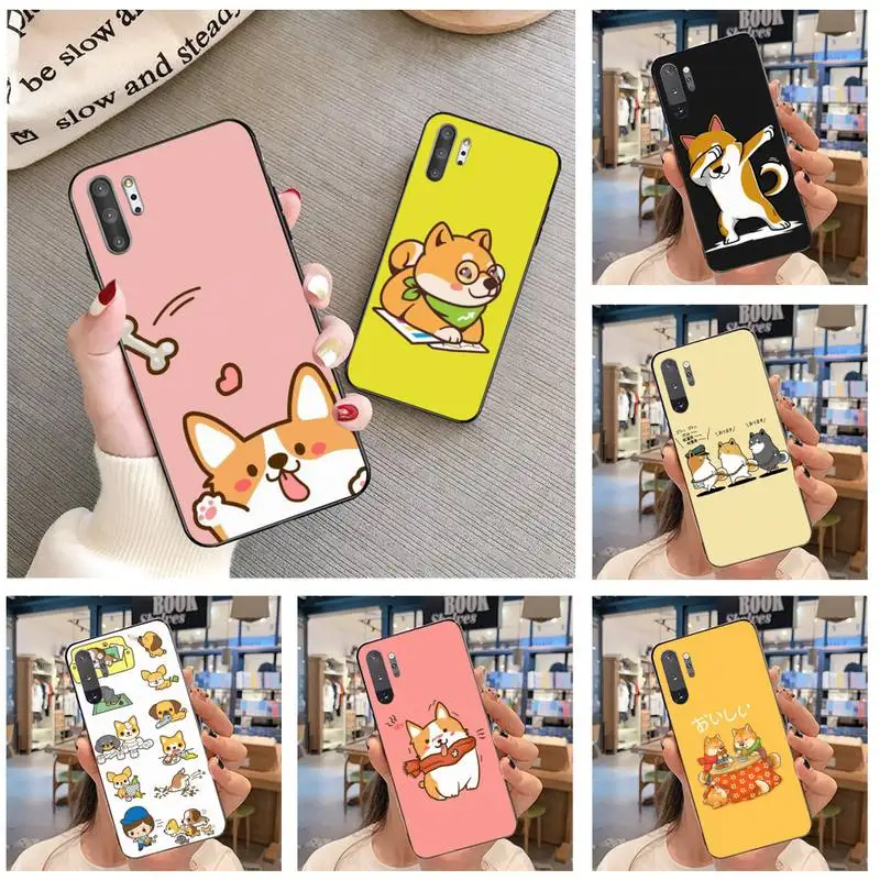 DIY чехол для телефона с милой собакой Акита Samsung Galaxy Note20 ultra 7 8 9 10 Plus lite J7 J8 2018 Prime |