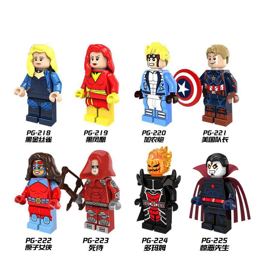 Single Sale Super Heroes Cannonball Dark Phoenix Dormammu Mr. Sinister Building BlocksFigures Children Toys PG8059 | Игрушки и хобби