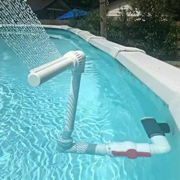 

Adjustable Swimming Pool Sprayer Waterfall Fountain Kit Gardening Water Spray Tool Adjustable Pool Accessories