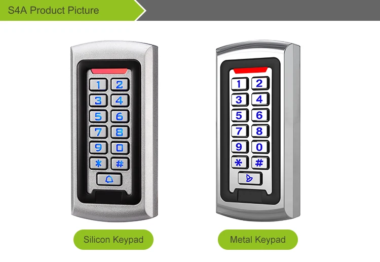 Keypad RFID Access Control System Proximity Card Standalone Door Access Controller