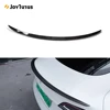 Rear Trunk Spoiler For Tesla Model 3 2017-2022 Rear Trunk Lip Carbon Fiber ABS Wing Spoiler Car Styling ► Photo 1/6