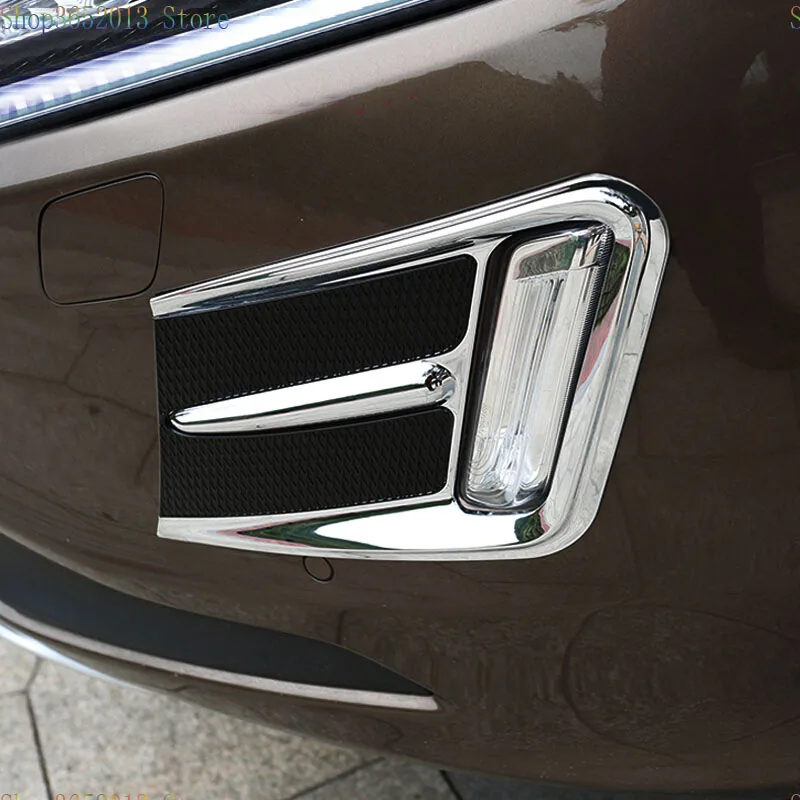 Для Volvo xc60- ABS передний и задний бампер противотуманные фары крышка лампы отделка автомобиля Стайлинг Аксессуары