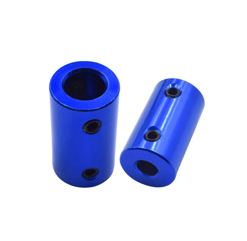 1pc 5mm 8mm Bore Aluminum Alloy Blue Coupling, 3D Printers Parts,Flexible Shaft Coupler Screw Part For Stepper Motor Accessories d14l25 aluminum alloy coupling bore 3 5mm 4 6mm 5 8mm 3d print part blue flexible shaft coupler screw part stepper motor