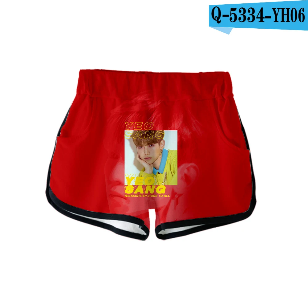 ATEEZ 3D модные повседневные шорты Популярные шорты с эластичной резинкой на талии женские хлопковые 3D эксклюзивные хип хоп горячие летние шорты s-xl - Цвет: 10