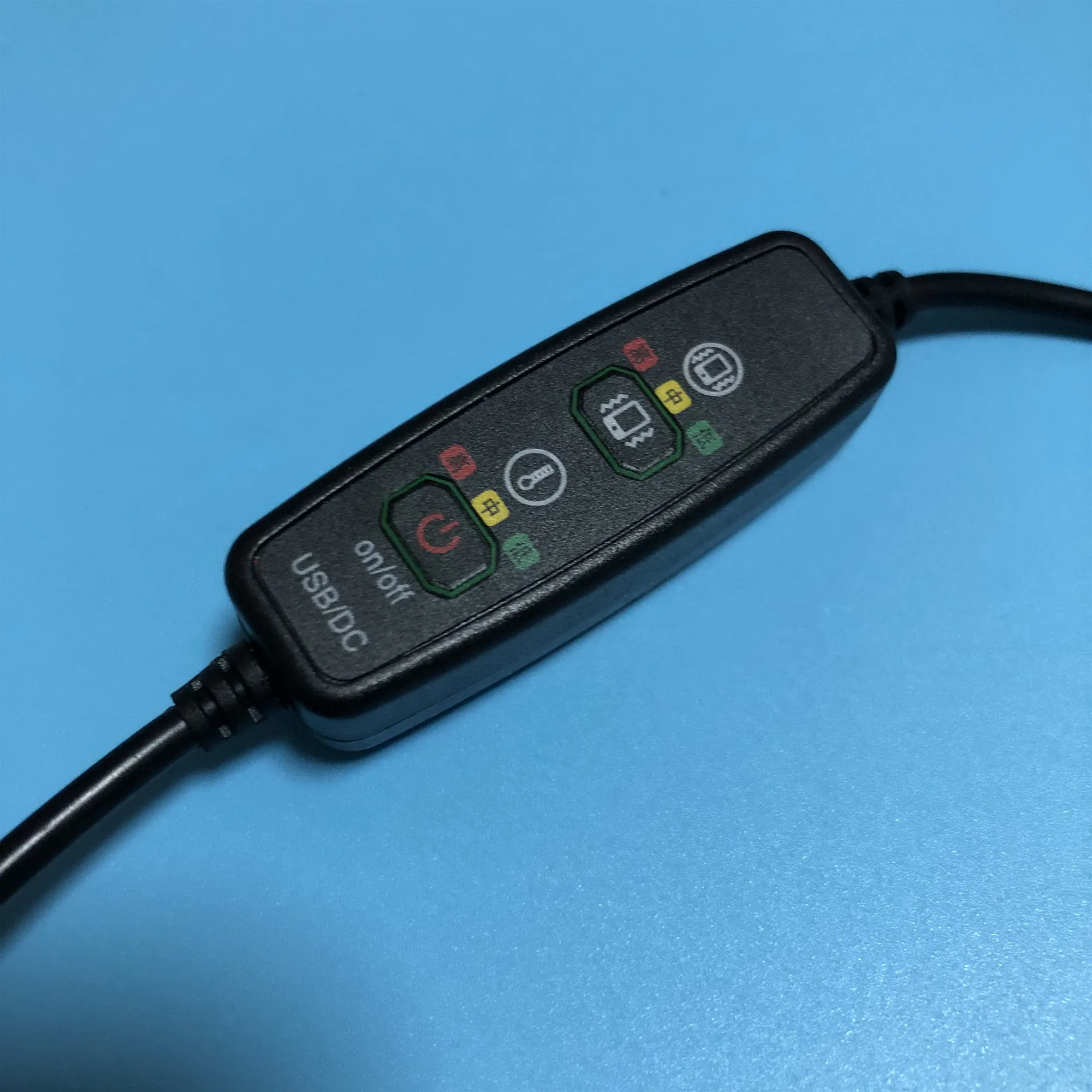 USB Вибрационный двигатель постоянного тока Нагреватель контроллер 5 в 1.5A скорость температурный контроль переключатель на линии переключатель массаж контроллер 3 файла