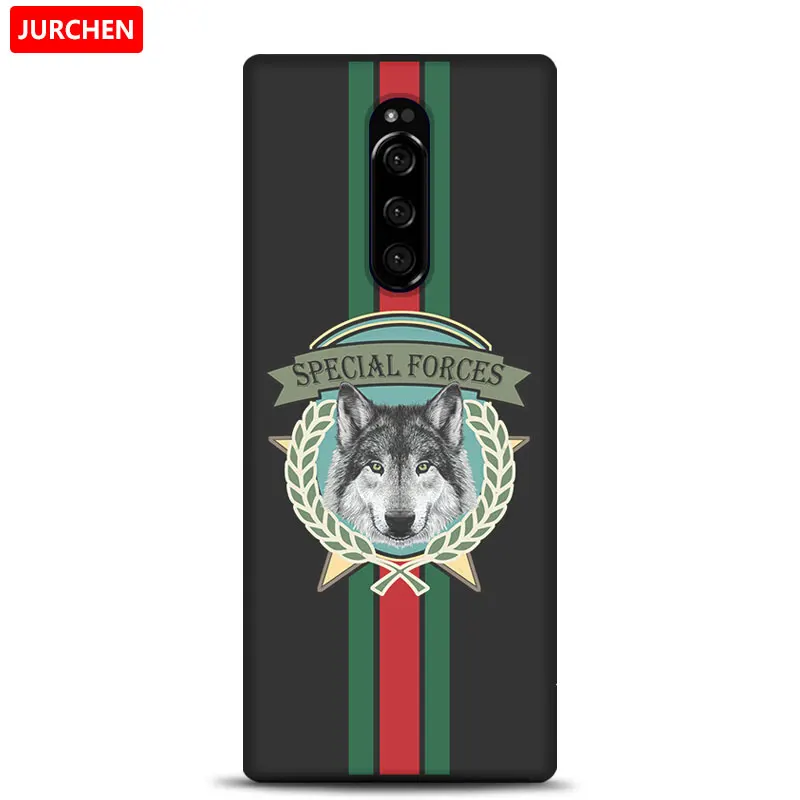 26 Чехол jurchen для sony Xperia 1, чехол для Xperia One, милый мультяшный Мягкий силиконовый чехол из ТПУ для sony Xperia1 sony 1, чехол - Цвет: 26