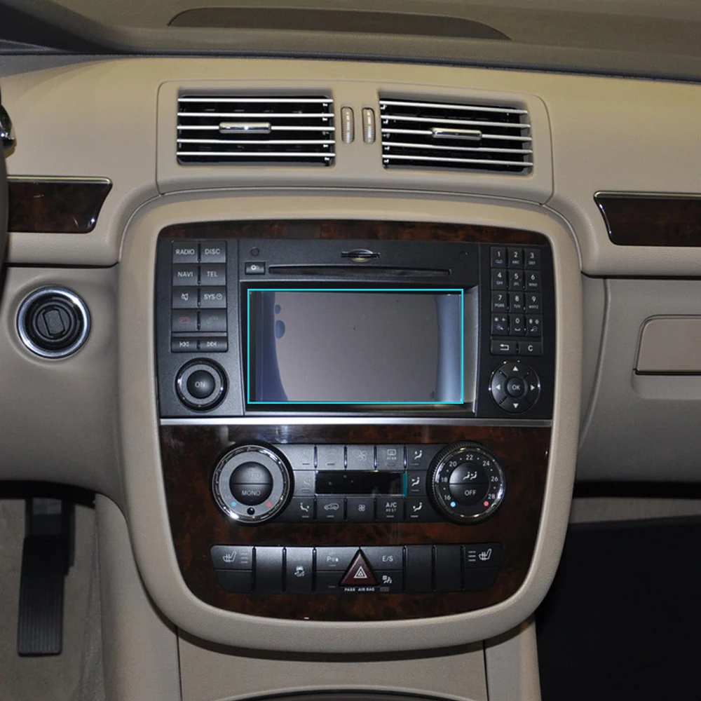 Для Mercedes-Benz R Class W251 V251 2006- Автомобильная навигационная пленка gps монитор экран защитное стекло закаленная пленка наклейка