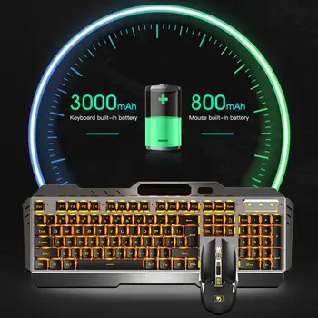 

Gaming keyboard and Mouse Wireless keyboard With Backlight Mechanical Keyboard Switch Gaming Keyboards for Tablet Desktop