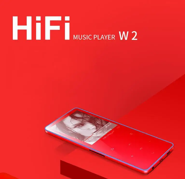 Bluetooth Сенсорный экран TFT экран MP3 плеер 8 Гб динамик HIFI Lossess портативный MP3 музыкальный плеер с радио/FM/запись
