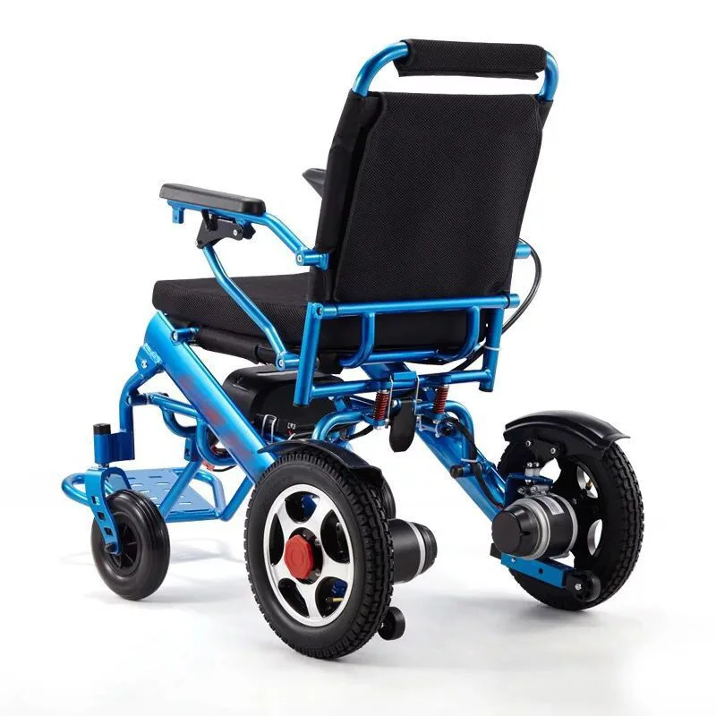 Folded Wheelchair Electric Fashionable Light Folded Electric Wheel chair Disabled Old People Walk Chair Folded Wheelchair Electric Fashionable Light Folded Electric Wheel chair Disabled Old People Walk Chair