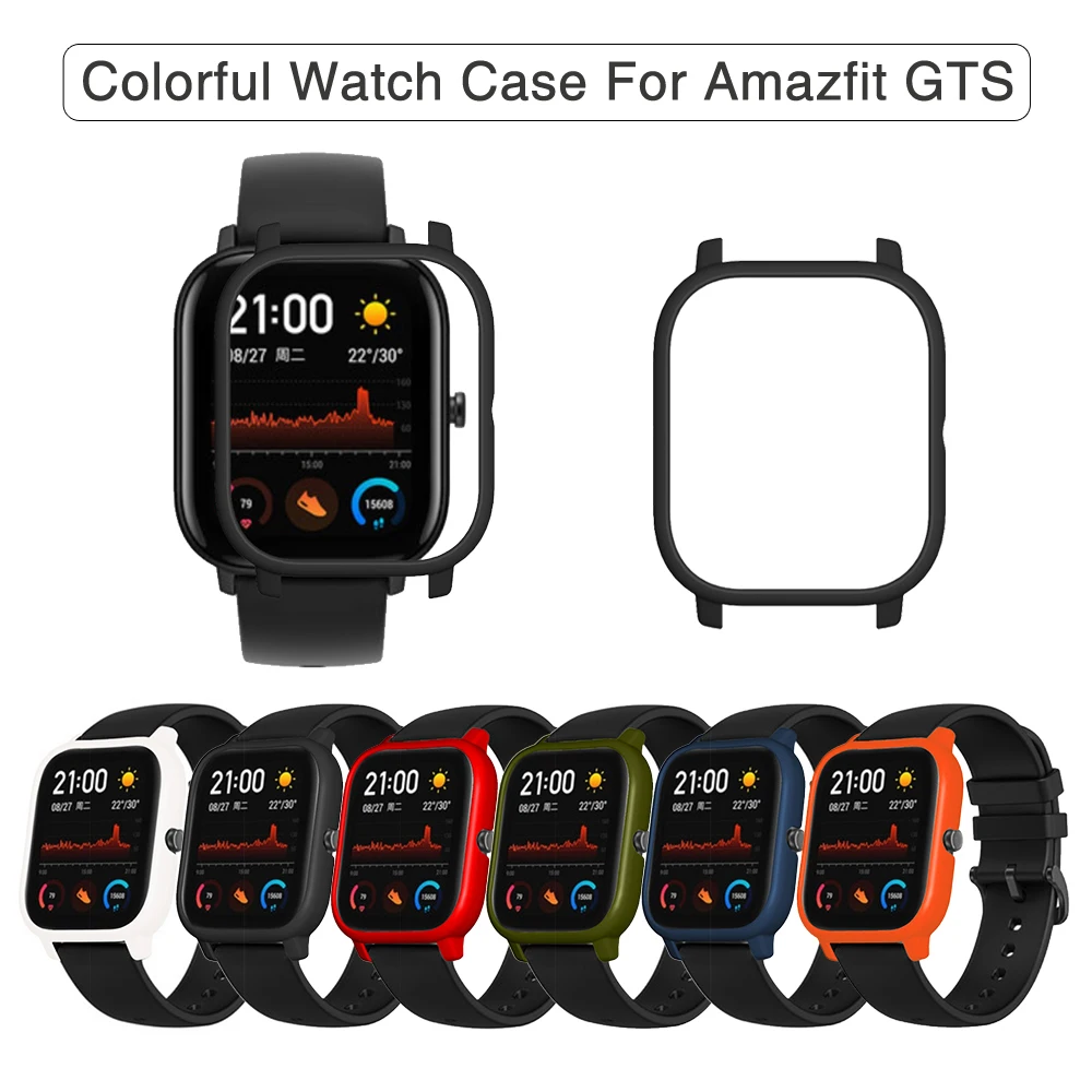 4в1/упаковка для Amazfit GTS ремешок с защитный чехол для экрана металлический браслет из нержавеющей стали для Huami Amazfit gts Smart Watch Band