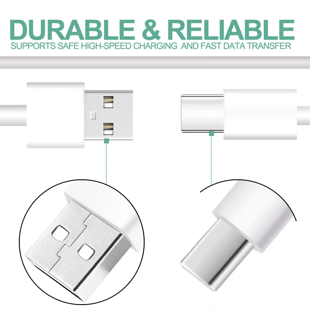 9 мм Длинный кабель Usb-type-c для быстрой зарядки для Blackview BV9100 BV9500 Plus P10000 BV9600 BV9500 BV9000 BV9700 BV9800 Pro