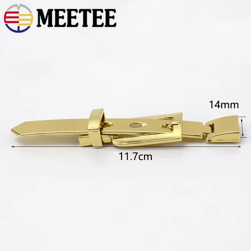 Металлическая пряжка для ремня Meetee 1/2 шт. металлические аксессуары сумок шитья