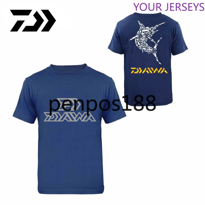 

2020 Daiwa Cawanfly Fishing T-shirt/ Clothing/ Outdoor Kleding Shirt Short Sleeve Sports Wear For Men