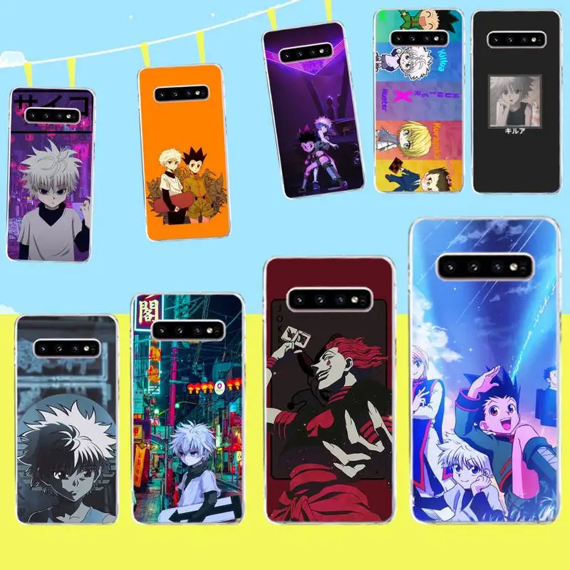 

HPCHCJHM Hunter x Hunters Phone Case for Samsung S9 plus S5 S6 S7 edge S8 S10 plus