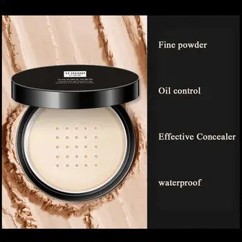 

Mineral Loose Setting Powder Soft-matte Finish Oil-control Translucent Face Powder Loose Powder Face Setting Foundation P4X1