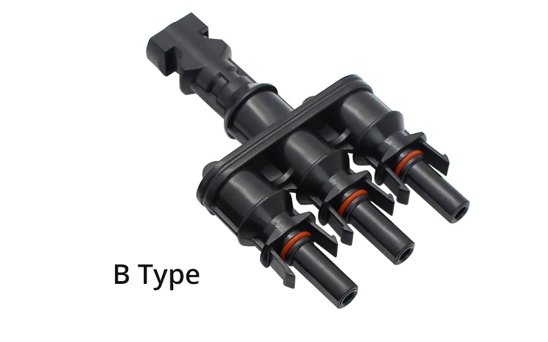 3T B Type MC4 2T 3T 4T 5T 6T филиал параллельное соединение 30A 50A Paraeel разъем Y филиал Разъемы 30A солнечная панель tuv PV DIY Кабель - Цвет: 3T B Type