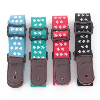 

Musical Bass Braces Guitar Strap Holder 4 Color Adjustable Cotton Accessories String Instruments Part Ukulele Unisex