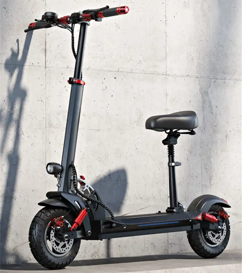 2 wheel electric scooter with seat