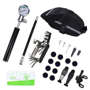 

16-in-1 multi-bicycle repair tool Bicycle tire repair kit set disassemble repair tire tool combination mountain bike repair set