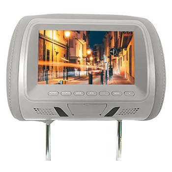 

7 inches Automobile Car Headrest Monitor Rear Seat Entertainment Multi-media Player General AV MP4 Universal