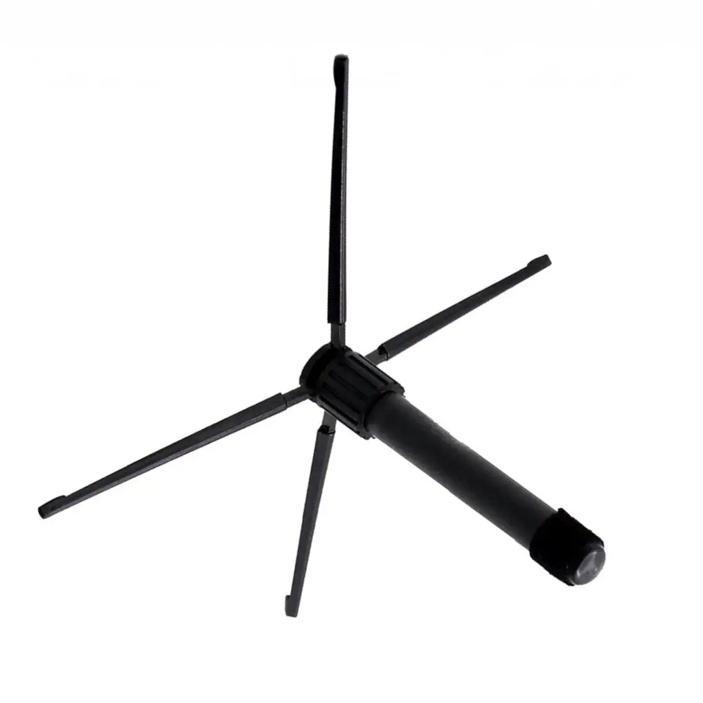 Adjustable Quadripod Flute Holder Metal Woodwind Instrument Stand Accessory
