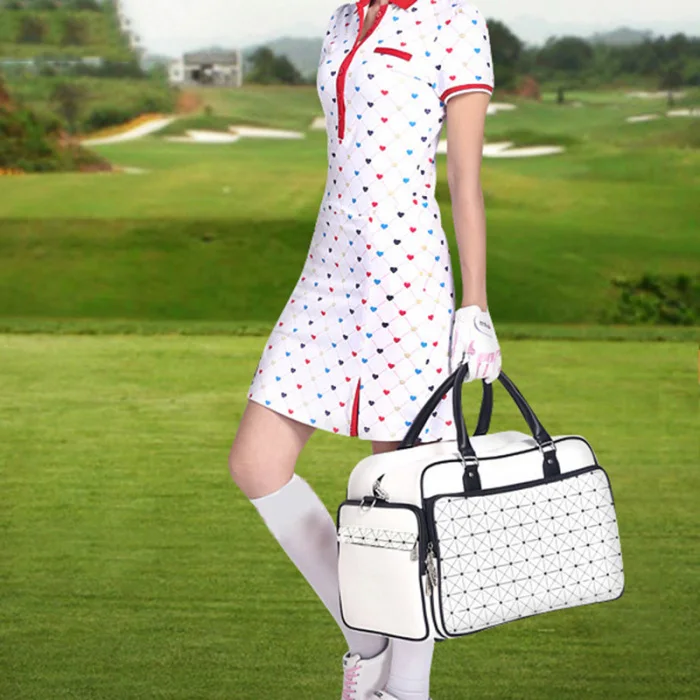 Сумка для одежды для гольфа, водонепроницаемая сумка для одежды, полиуретановая большая емкость, независимая сумка для обуви, 2-way zipper ENA88